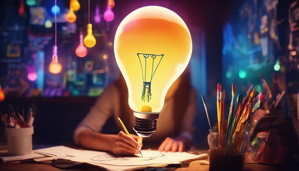 developing a unique idea
