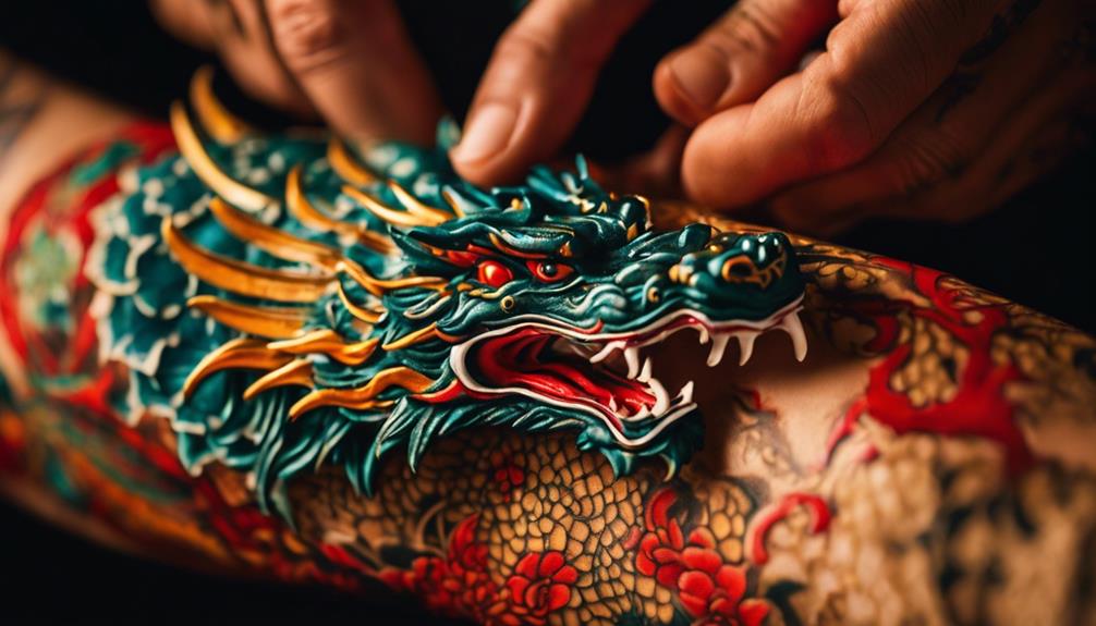 caring for new ink