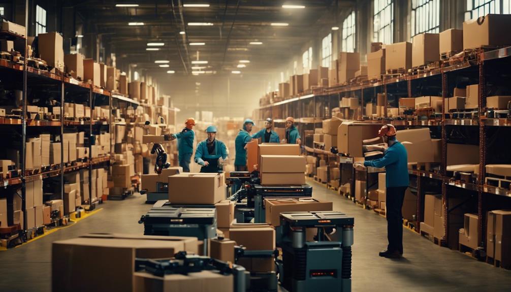 collaborative robots in warehousing