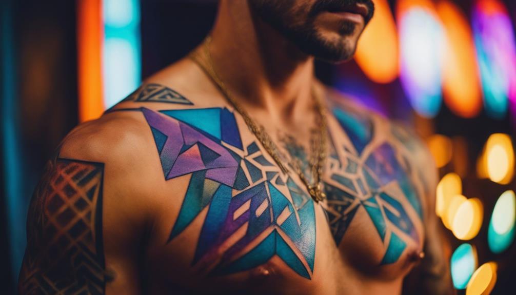 vibrant triangle design options